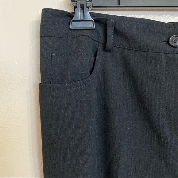 Akris Black 100% Wool Women’s Dress Pants - Picture 2 of 7